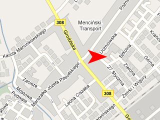 Po�o�enie Zesp�u Szk� nr 4